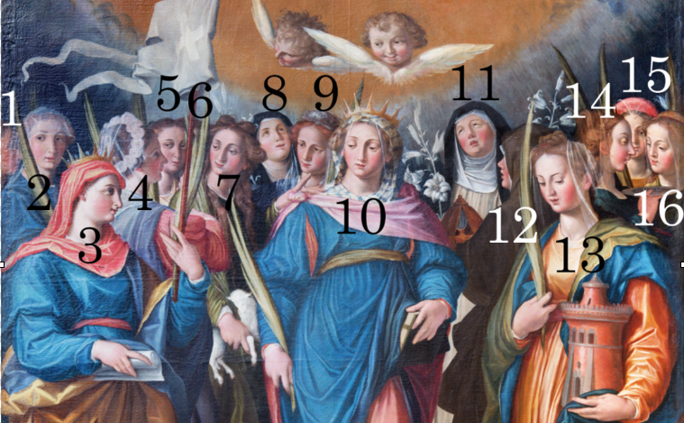 Esercito delle vergini San Vitale